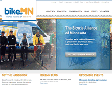 Tablet Screenshot of bikemn.org